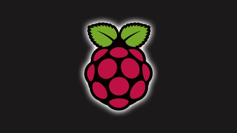 raspberry pi logo shine